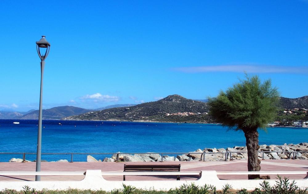 Hotel Perla Rossa LʼÎle-Rousse Exterior foto